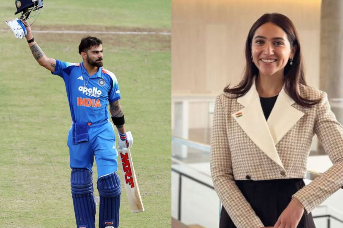 "Virat is a full Delhi boy, has a lot of aura..": Sports presenter Sahiba Bali