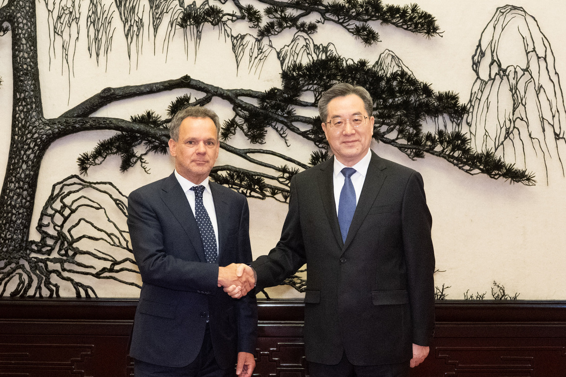 CHINA-BEIJING-DING XUEXIANG-DUTCH FM-MEETING (CN)