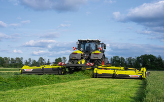 Claas launches 10.7m Disco 1100 Direct Swather mounted mower
