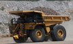  Cat Next Gen 785 mining truck hauling