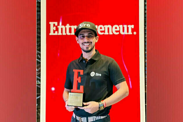 5ire.org awarded the Best Tech Start-up of the Year in the Blockchain domain, by Entrepreneur Awards 2022