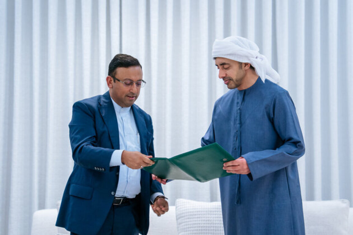 UAE President receives written message from Bangladesh Prime Minister