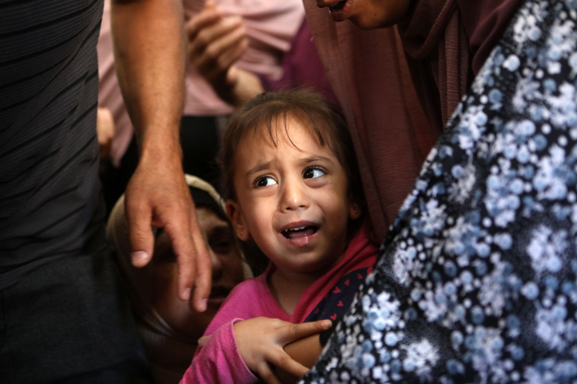 MIDEAST-WEST BANK-HEBRON-FUNERAL