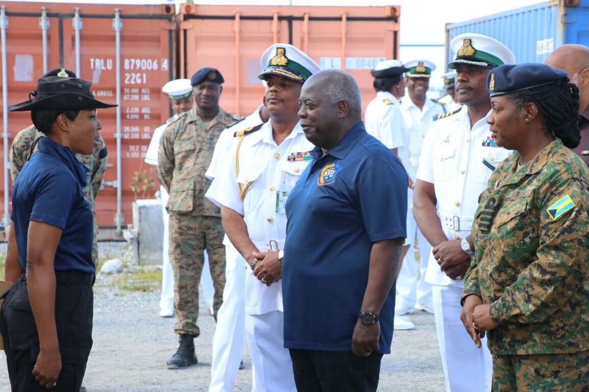 Prime Minister Davis attends National Youth Guard Disaster Training Exercise