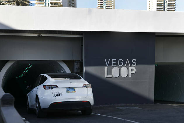 Boring Co. eyes sites for Vegas Loop stations at Reid airport - Traffic