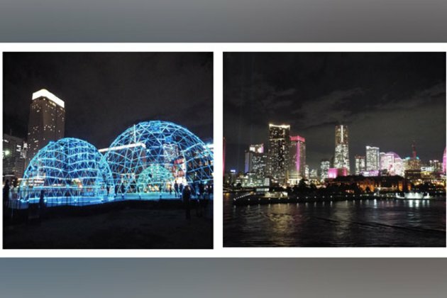 Japan's Yokohama glitters with night shows