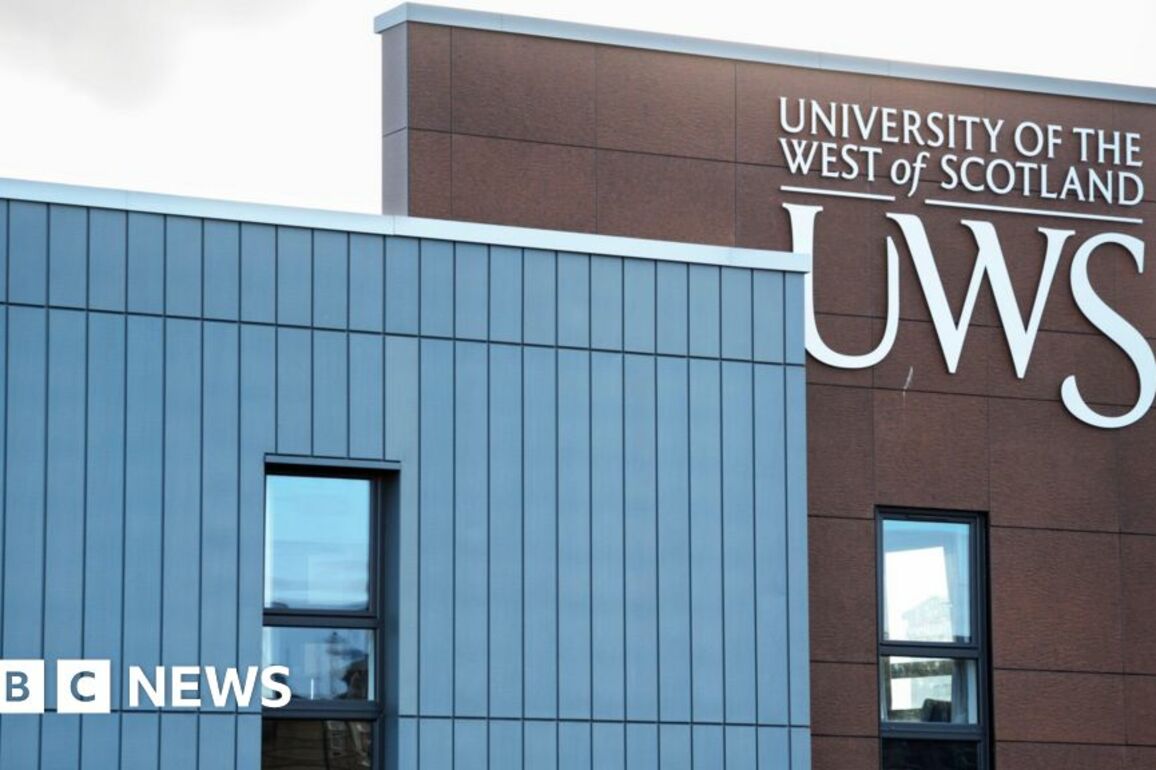 University of West of Scotland to cut jobs in bid to save 6.2m