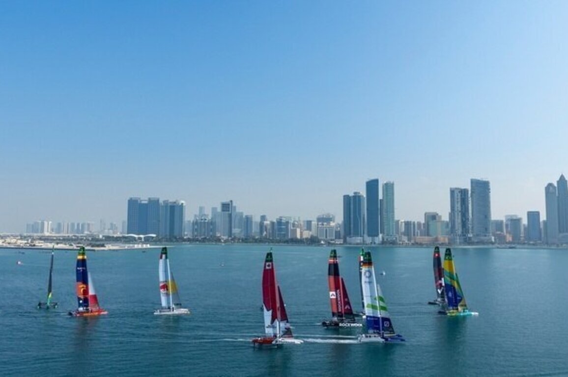 Denmark's ROCKWOOL tops event leaderboard at Mubadala Abu Dhabi Sail Grand Prix 2025 Season Grand Final