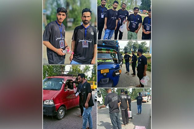 J-K Peoples Justice Front serves drinking water to promote unity and peace