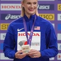 (SP)JAPAN-TOKYO-ATHLETICS-WORLD ATHLETICS CHAMPIONSHIPS-WOMEN'S POLE VAULT-AWARDING CEREMONY