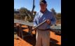  Legend MD Mark Wilson with core at Mawson