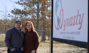 Billy ‘Blue’ Cleveland and his wife Tammy came out of retirement to found Dynasty Construction Services to help bring universal broadband connectivity to their local area