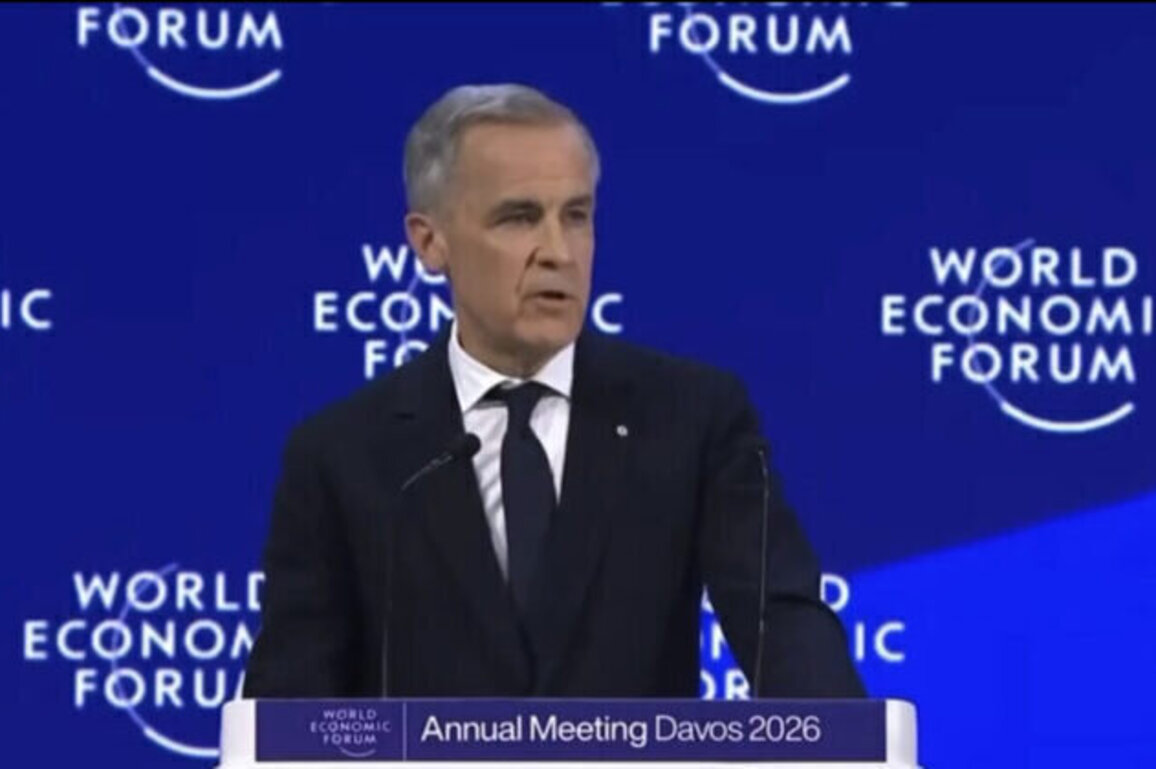 We are in the midst of a rupture, not a transition, prime minister Mark Carney in Davos