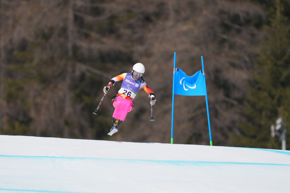 (SP)ITALY-CORTINA D'AMPEZZO-PARALYMPIC WINTER GAMES-PARA ALPINE SKIING-WOMEN'S SUPER G SITTING-FINAL