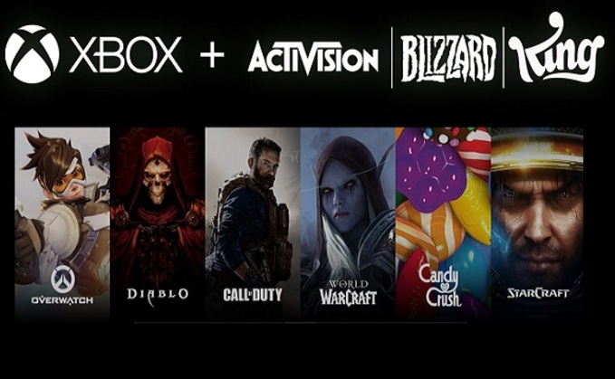 Microsoft completes $69 bn acquisition of Activision Blizzard. Image credit: Microsoft