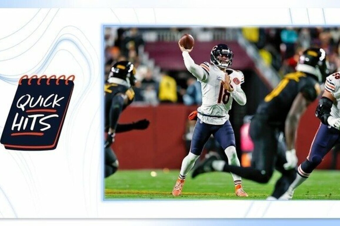 Bears QB Caleb Williams shining in crunch time