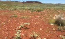  Comet Well ground in the Pilbara region of Western Australia.