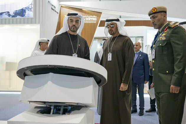 UAE President attends NAVDEX