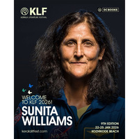 NASA astronaut Sunita Williams to attend Kerala Literature Festival 2026