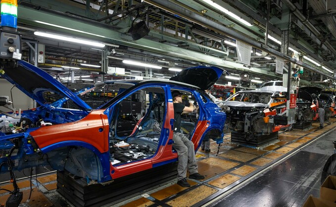 A car is assambled at Nissan's plant in Sunderland | Credit: Nissan