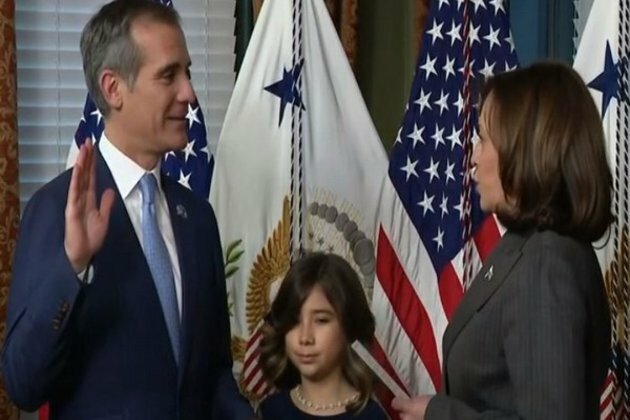 Eric Garcetti sworn in as new US Ambassador to India