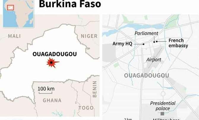 Attacks hit French embassy, military HQ in Burkina capital Attacks hit French embassy, military HQ in Burkina capital