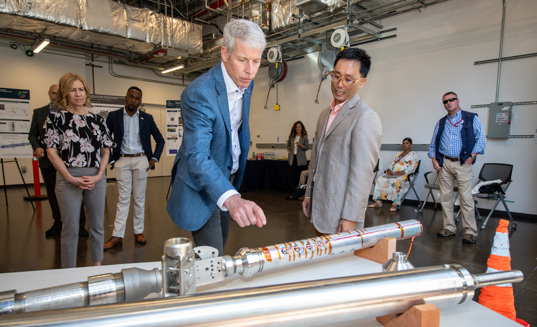 US Energy Secretary Chris Wright at Lawrence Berkeley National Laboratory in June 2025