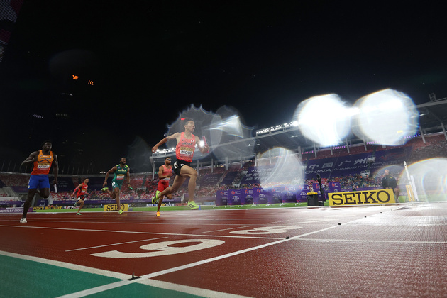 (SP)CHINA-GUANGZHOU-ATHLETICS-WORLD ATHLETICS RELAYS-DAY 1 (CN)