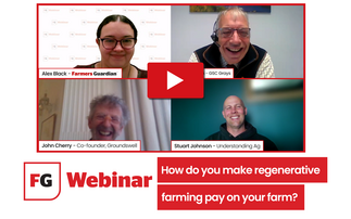 Watch our FREE webinar: How do you make regenerative farming pay on your farm? 