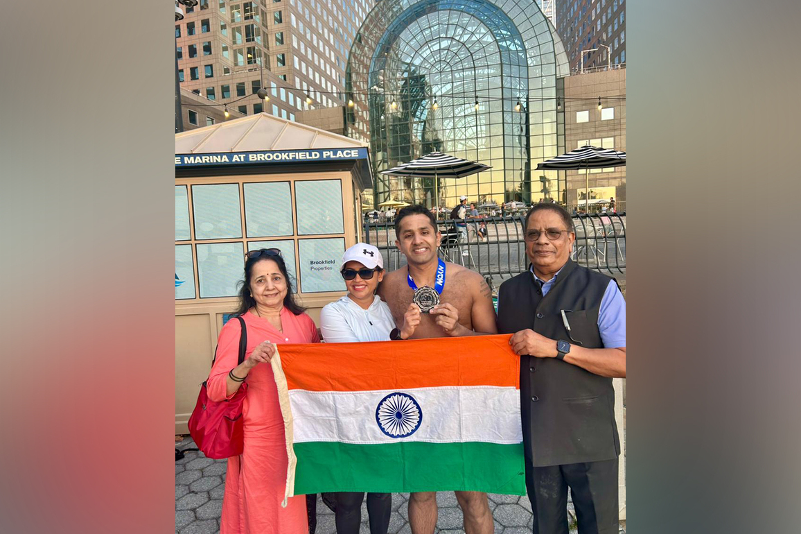 Shreyas Hosur now sets his sight on IRONMAN 70.3 Goa after conquering grueling Manhattan 20 Bridges Swim