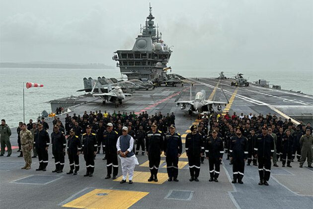 If Navy had acted in Operation Sindoor, Pakistan could have split into four parts: Rajnath Singh aboard INS Vikrant