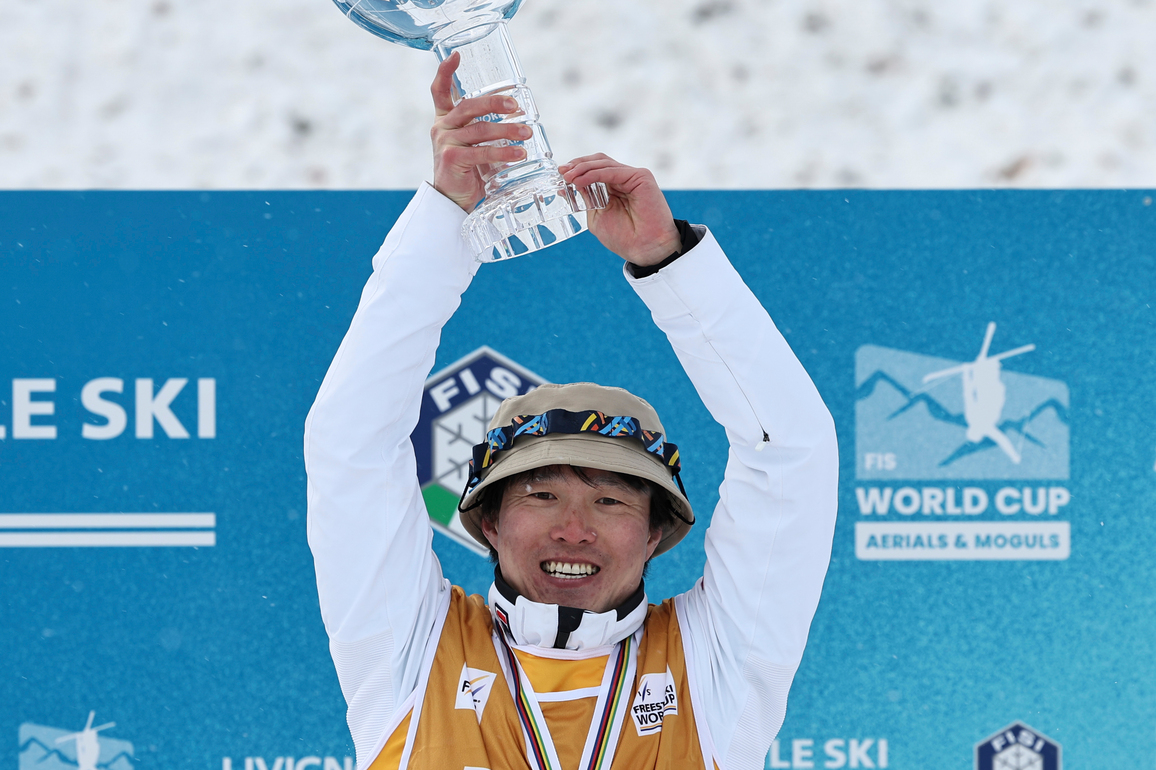 (SP)ITALY-LIVIGNO-FREESTYLE SKIING-WORLD CUP-AERIALS-MENS-CEREMONY