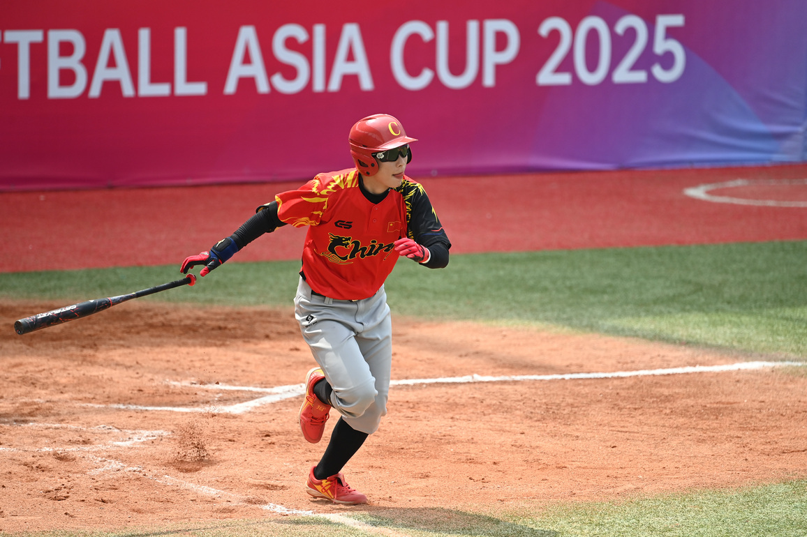 (SP)CHINA-XI'AN-SOFTBALL-WOMEN ASIA CUP 2025-CHINA VS SINGAPORE (CN)