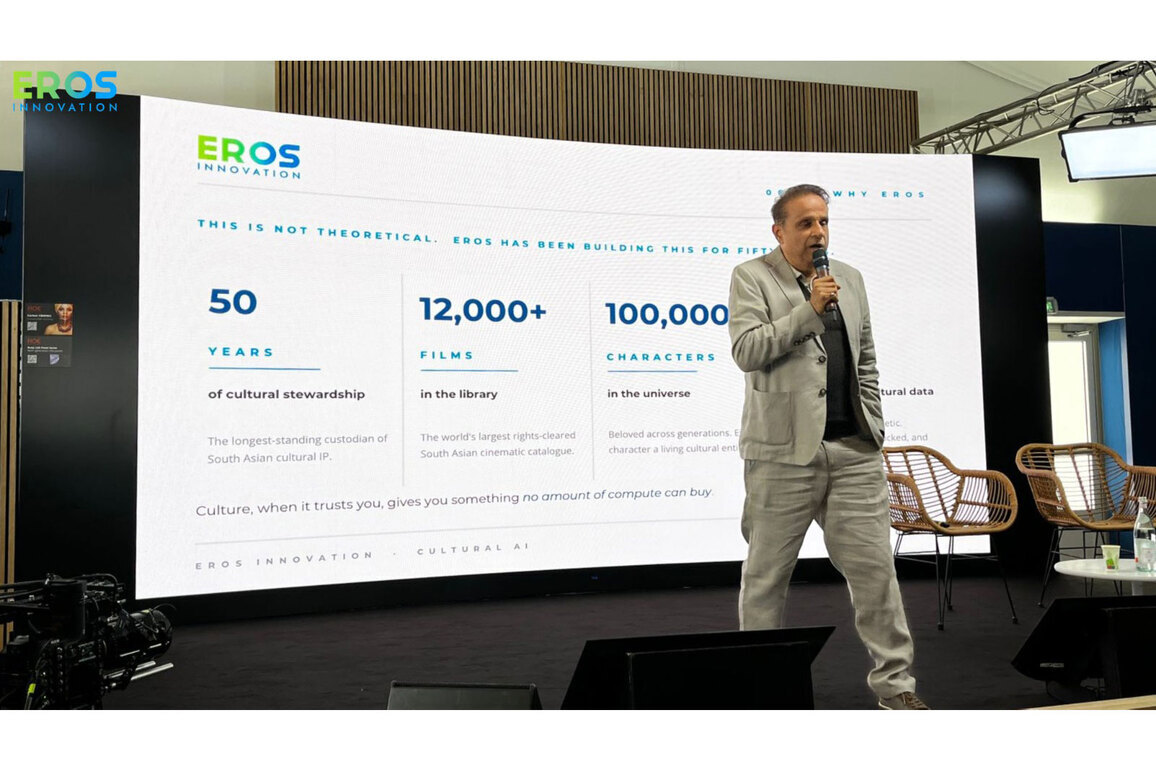 Eros Innovation showcases Asia's sovereign AI Vision at Cannes Next