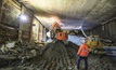  The Bauer Environment division of Bauer Resources GmbH at work on an underground carpark in Munich, Germany