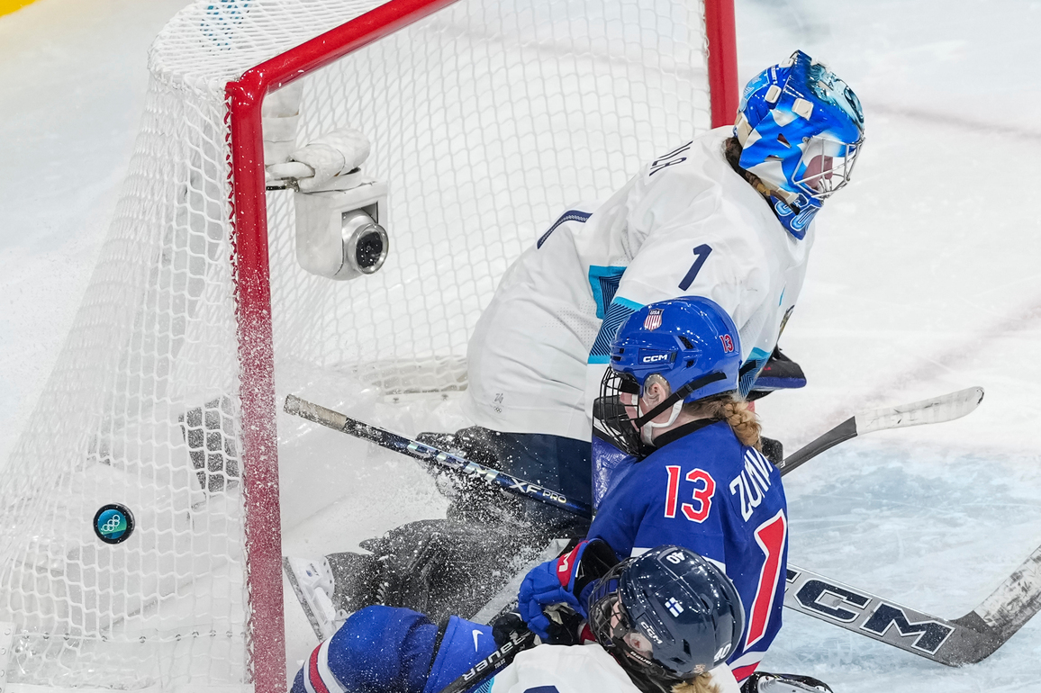 (MICO2026)ITALY-MILAN-OLYMPIC WINTER GAMES-ICE HOCKEY-WOMEN-PRELIMINARY ROUND-USA VS FIN