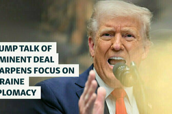 Trump Talk Of Imminent Deal Sharpens Focus On Ukraine Diplomacy