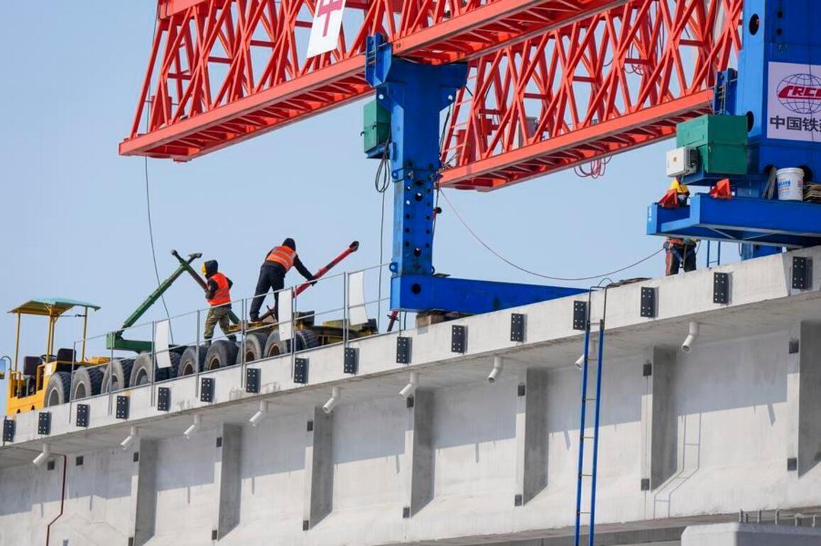 GLOBALink | Jiamusi-Tongjiang Railway capacity expansion project resumes, set to boost cross-border transport