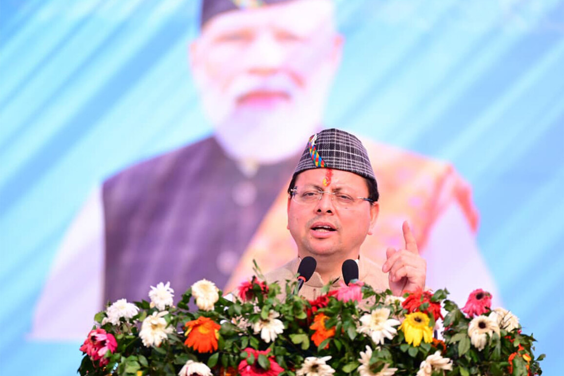 Uttarakhand CM launches state-level 'Jan Van Mahotsav' in Ramnagar on state formation silver jubilee