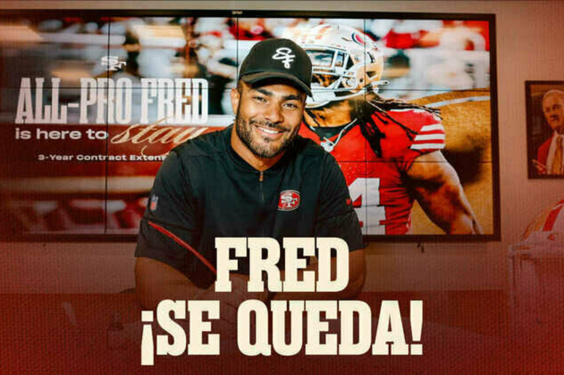Fred Warner Firma Extensin de Contrato con los 49ers por 3 Aos