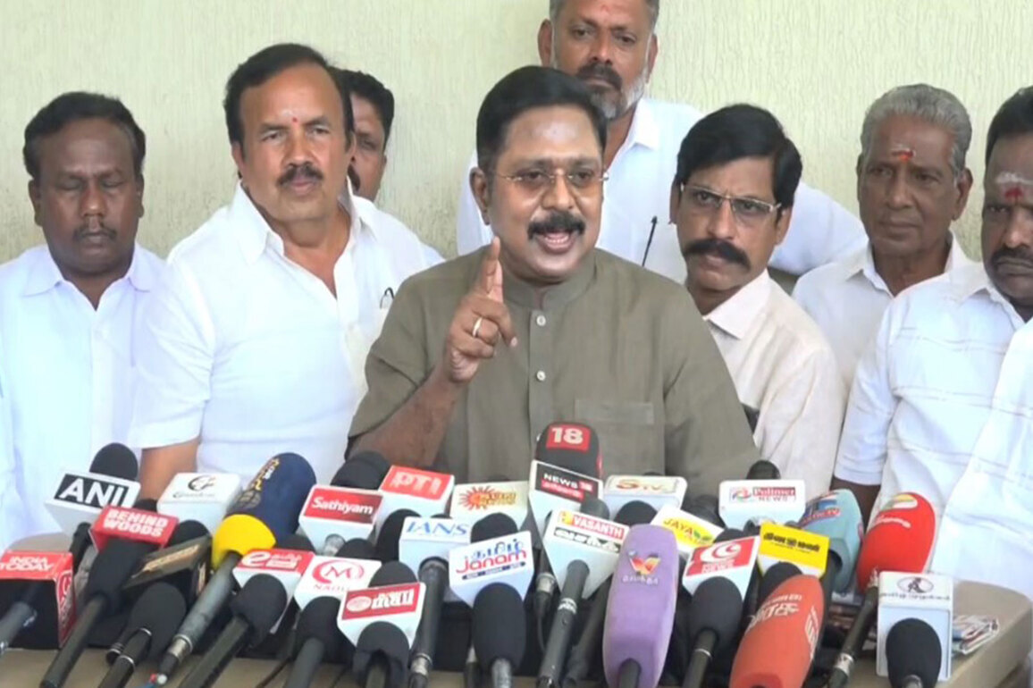 Tamil Nadu: TTV Dhinakaran reiterates "horse-trading" by TVK,