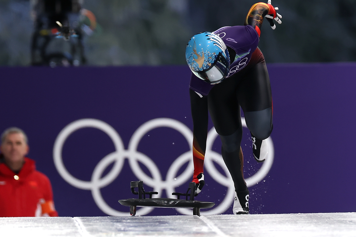 (MICO2026)ITALY-CORTINA D'AMPEZZO-OLYMPIC WINTER GAMES-SKELETON-WOMEN-HEAT