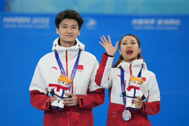(SP)CHINA-HARBIN-ASIAN WINTER GAMES-FIGURE SKATING-ICE DANCE FREE DANCE(CN)