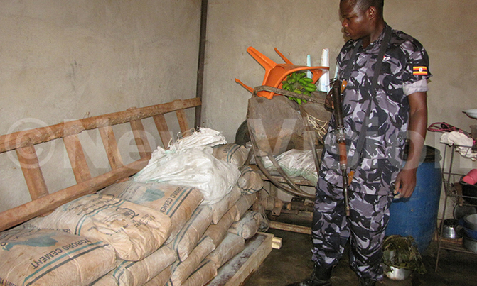 Four arrested with 620 bags of cement Four arrested with 620 bags of cement