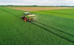  Amazone's Auto TS allows precise spreading of fertiliser right up to the edge of the field. Picture courtesy Amazone.
