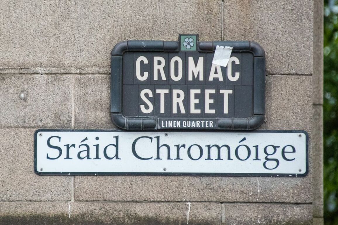 Belfast Council committee votes for Irish street sign on street with 'no properties'