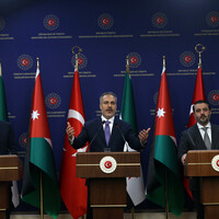 TRKIYE-ANKARA-FM-SYRIA-FM-JORDAN-FM-PRESS CONFERENCE