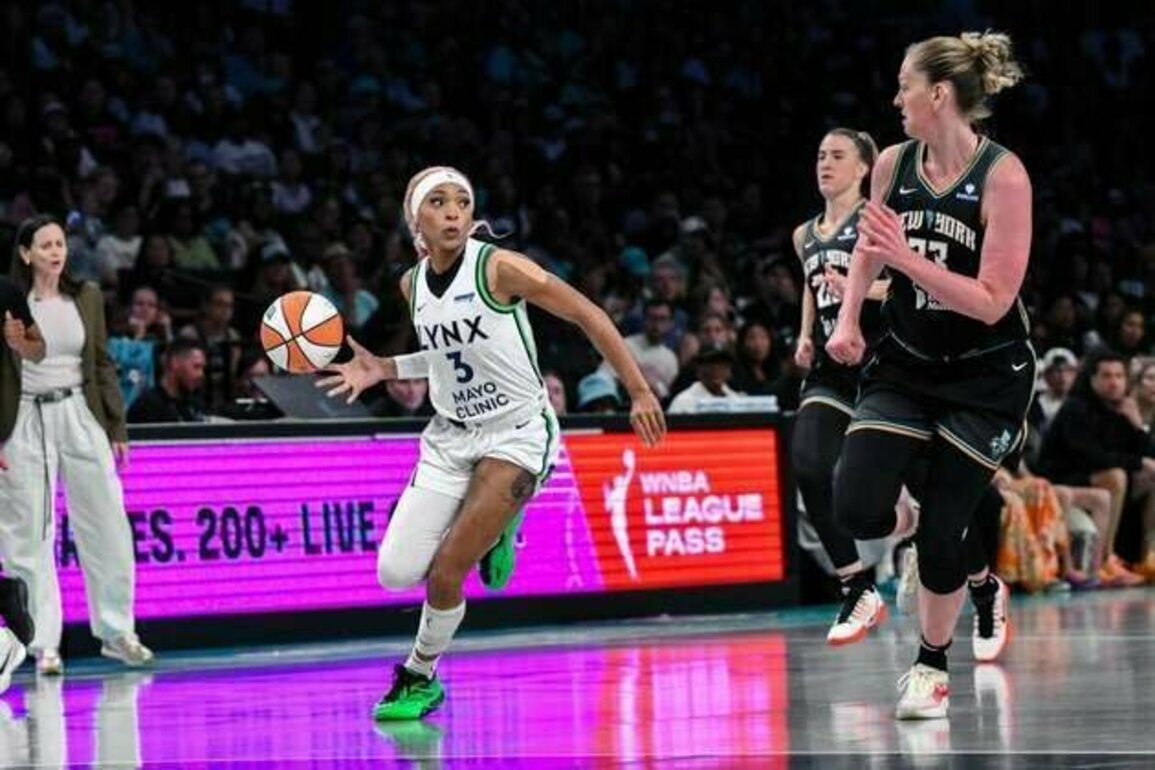 Third-quarter spree lifts Lynx past Liberty in WNBA Finals rematch
