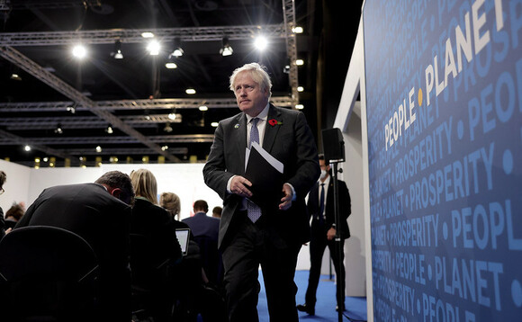 Boris Johnson at the G20 Summit in Rome yesterday | Credit: Andrew Parsons / No. 10 Downing Street