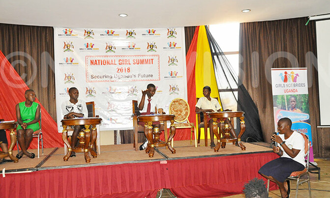 Child mother speaks out, steers emotional shock at national girls summit Child mother speaks out, steers emotional shock at national girls summit